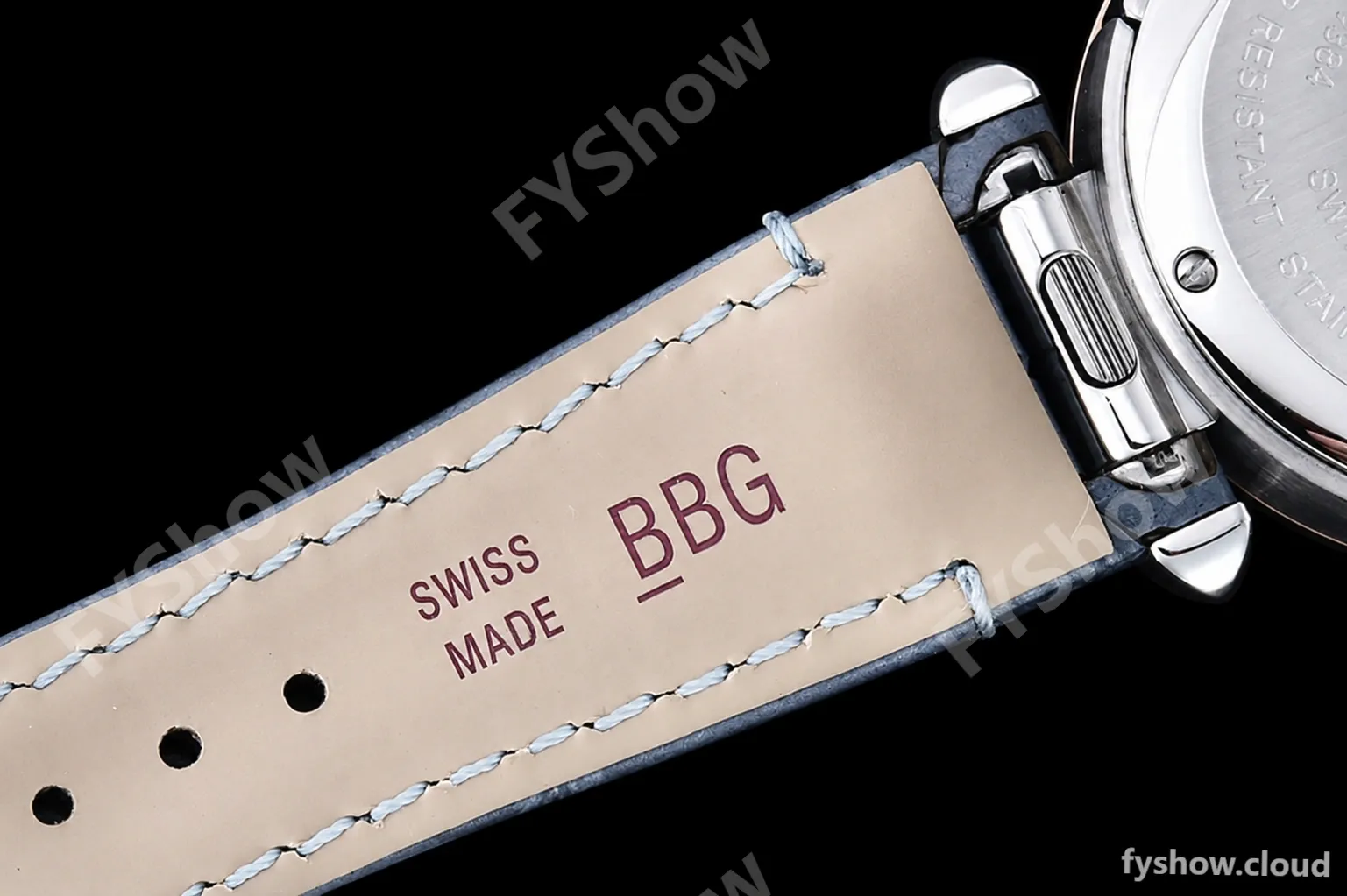 Cartier - Pasha Ladies Blue RG/SS/LE White/Num AF Qtz - Image 16
