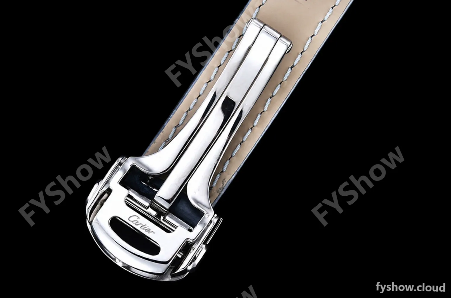 Cartier - Pasha Ladies Blue RG/SS/LE White/Num AF Qtz - Image 21