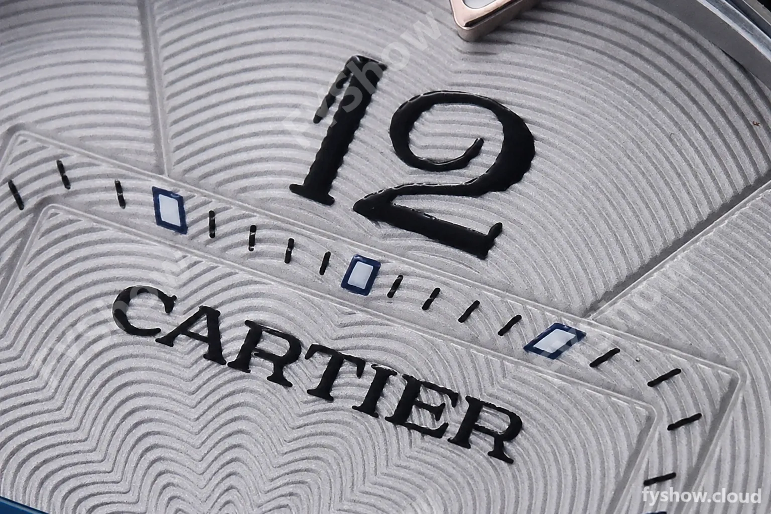 Cartier - Pasha Ladies Blue RG/SS/LE White/Num AF Qtz - Image 8