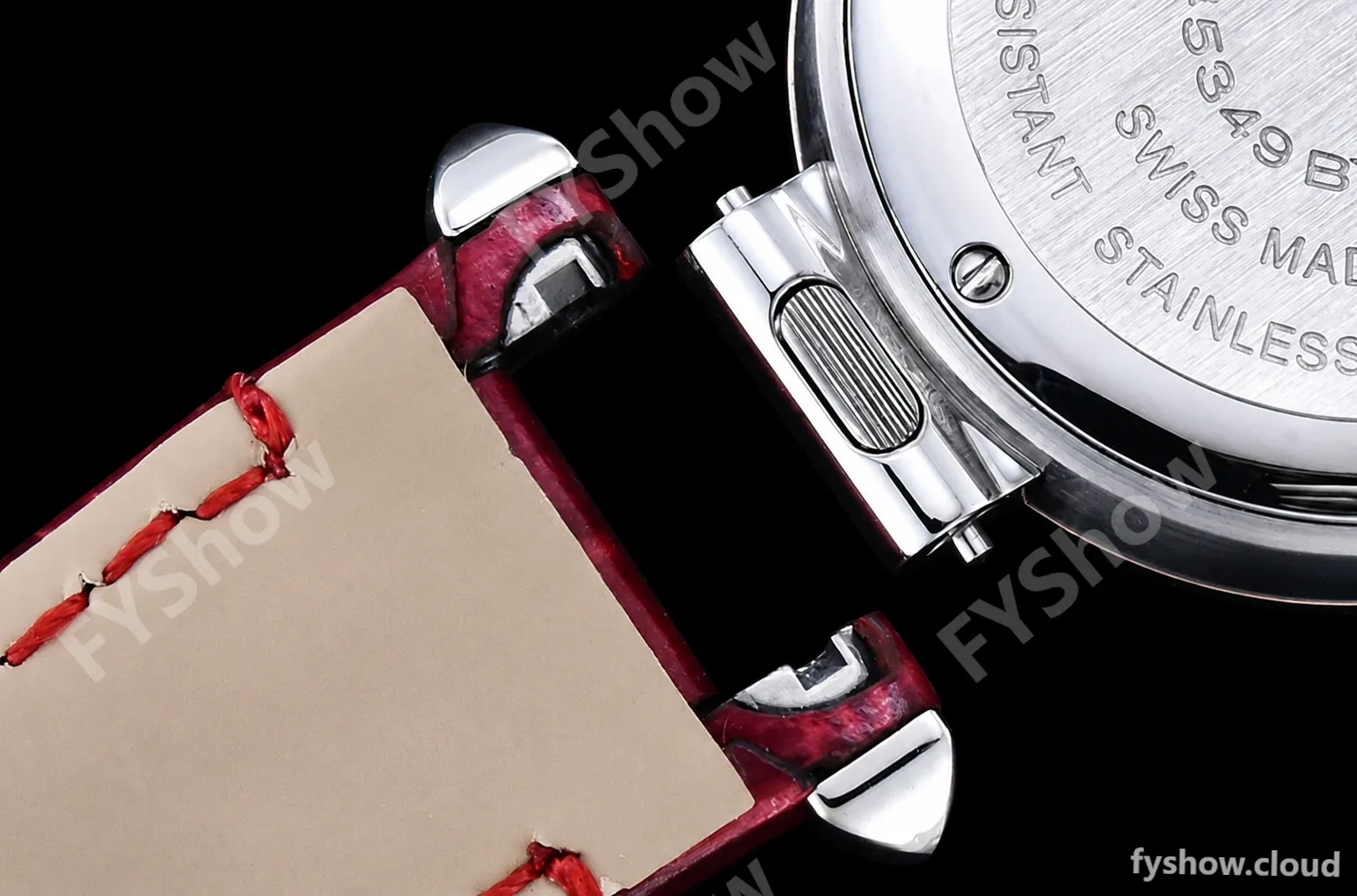 Cartier - Pasha Ladies Red RG/SS/LE White/Num AF Qtz - Image 17