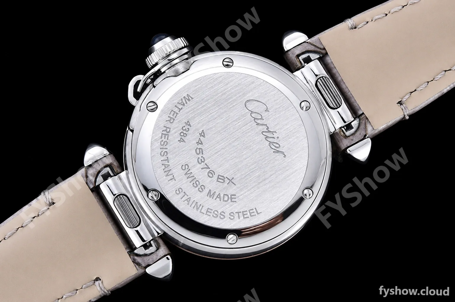 Cartier - Pasha Ladies Grey RG/SS/LE White/Num AF Qtz - Image 14
