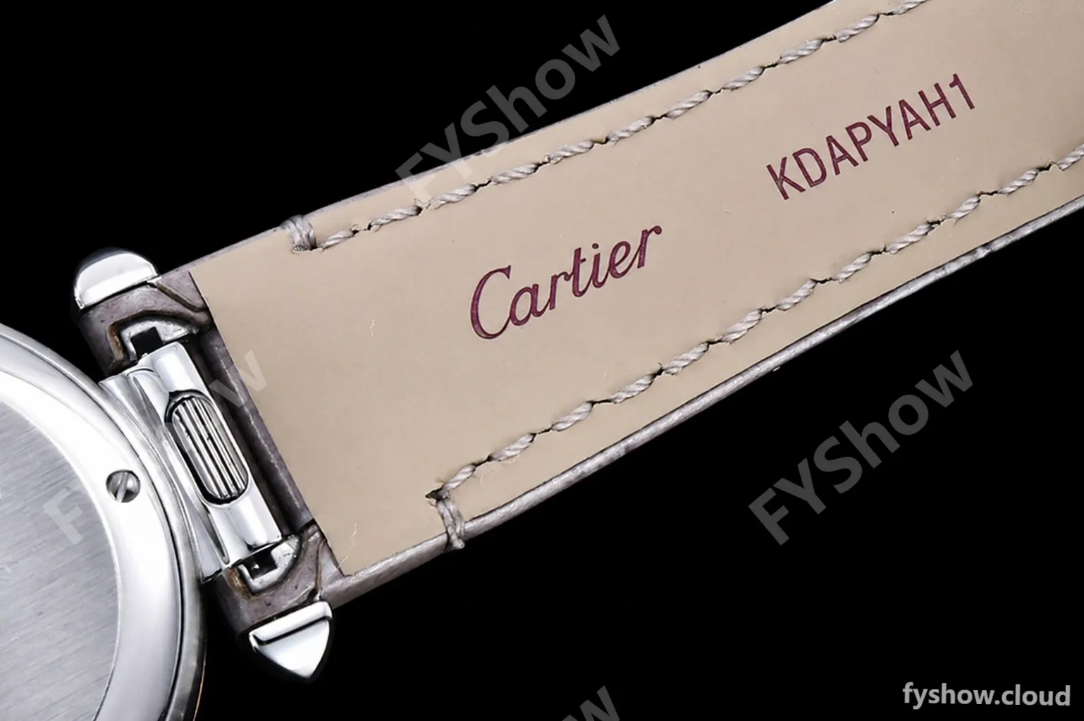 Cartier - Pasha Ladies Grey RG/SS/LE White/Num AF Qtz - Image 16