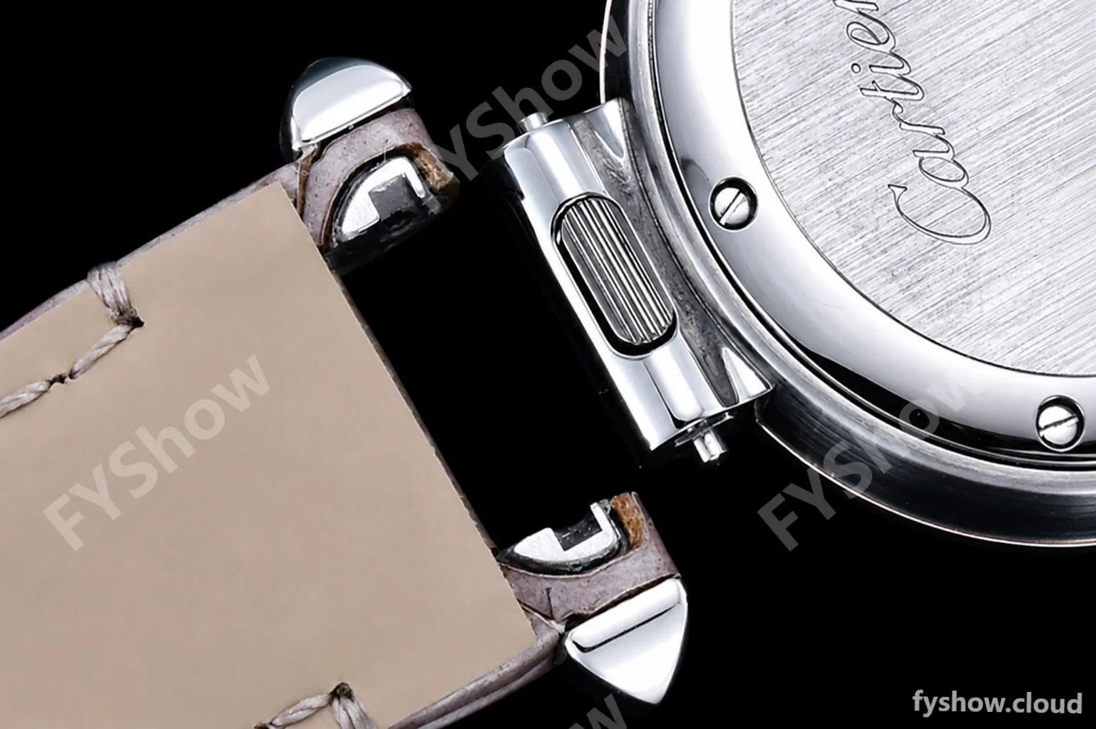 Cartier - Pasha Ladies Grey RG/SS/LE White/Num AF Qtz - Image 18