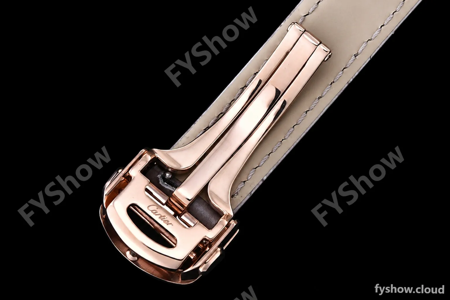 Cartier - Pasha Ladies Dia Grey RG/LE White/Num AF Qtz - Image 13