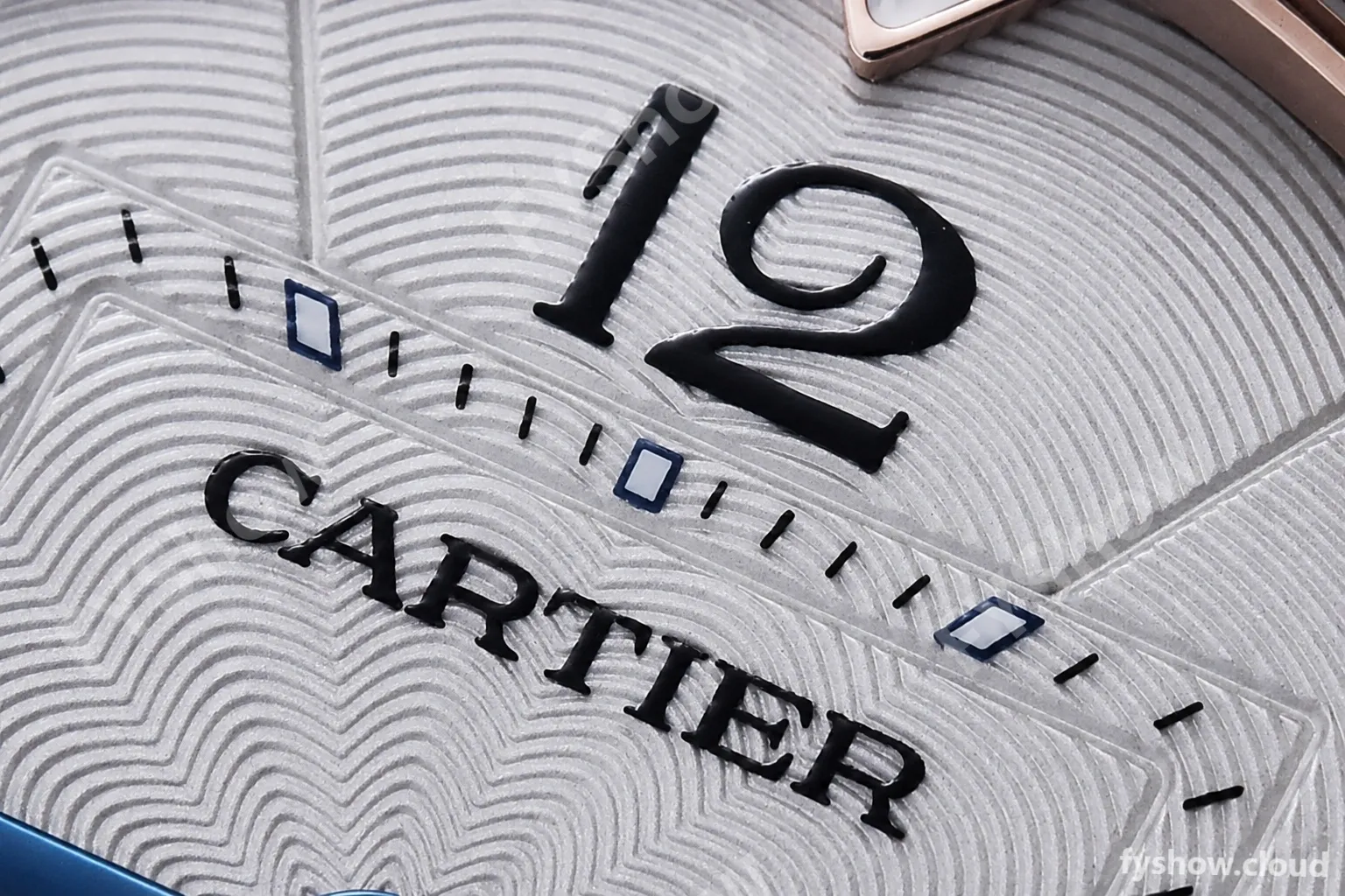Cartier - Pasha Ladies Dia Grey RG/LE White/Num AF Qtz - Image 8