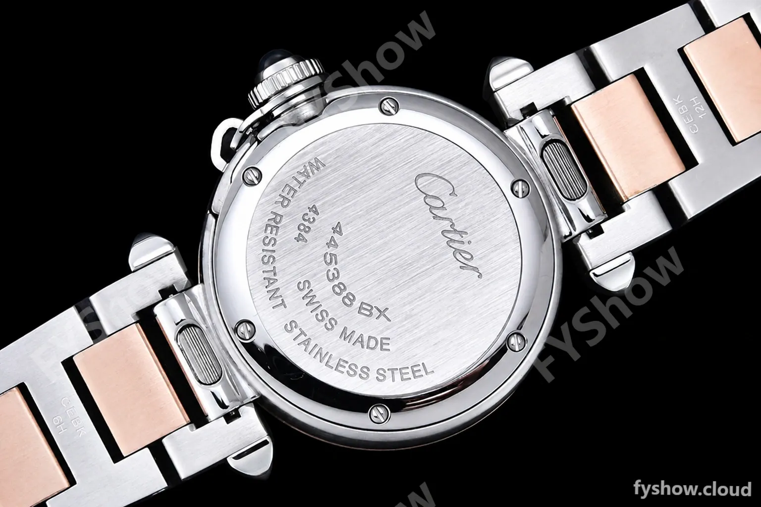 Cartier - Pasha Ladies RG/SS White/Num AF Qtz - Image 19