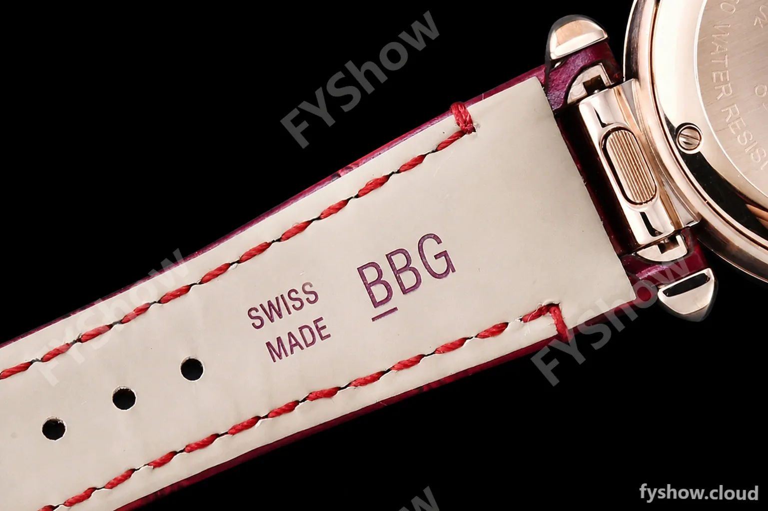 Cartier - Pasha Ladies Red RG/LE White/Num AF Qtz - Image 19