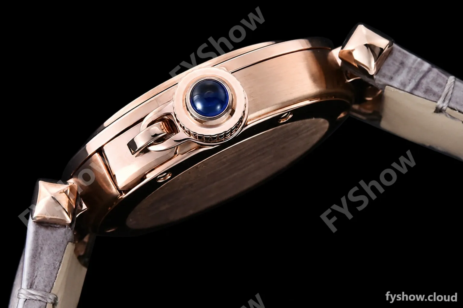 Cartier - Pasha Ladies Grey RG/LE White/Num AF Qtz - Image 14