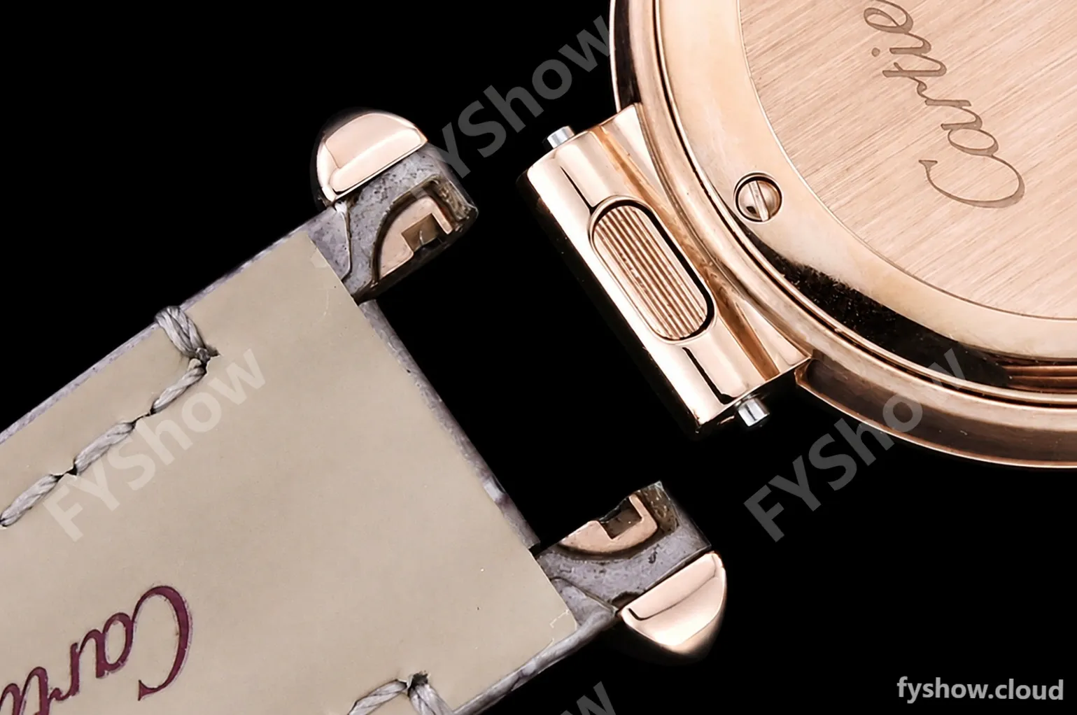 Cartier - Pasha Ladies Grey RG/LE White/Num AF Qtz - Image 20