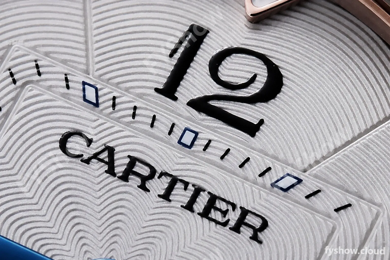 Cartier - Pasha Ladies Dia Red RG/LE White/Num AF Qtz - Image 8