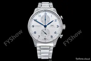 IWC - Portuguese Chronograph 41mm IW371615 SS/SS Green/Num ZF A69355