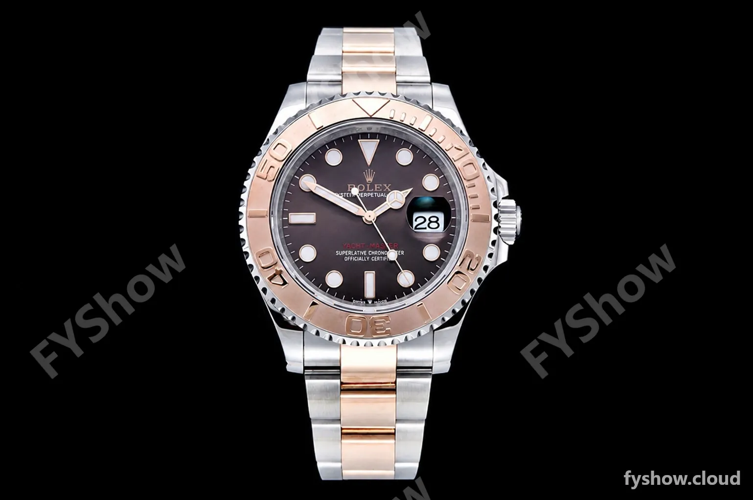 Rolex - YachtMaster 126621 40mm 904 RG/SS Brown VSF VS3235
