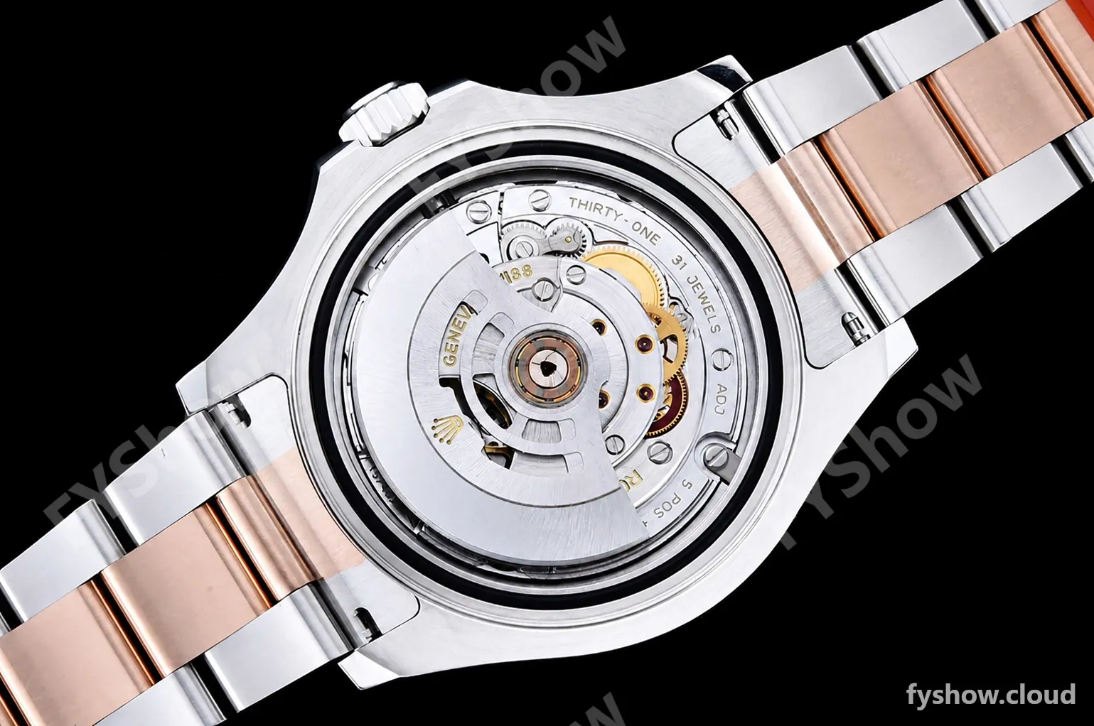 Rolex - YachtMaster 126621 40mm 904 RG/SS Black VSF VS3235 - Image 21