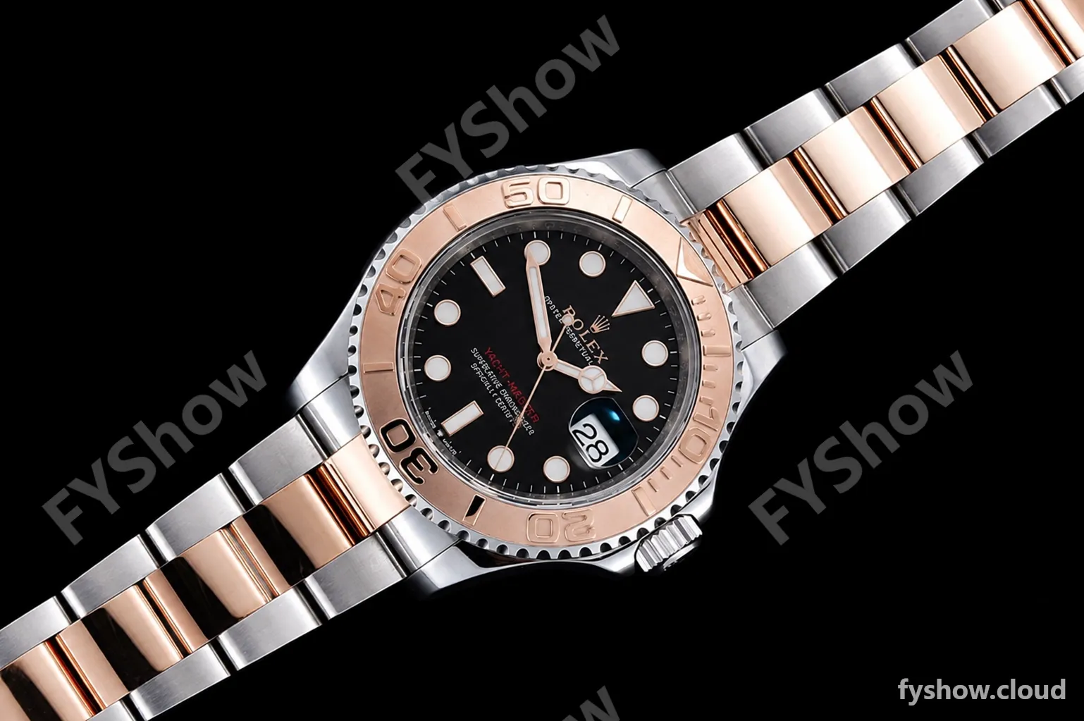 Rolex - YachtMaster 126621 40mm 904 RG/SS Black VSF VS3235 - Image 3