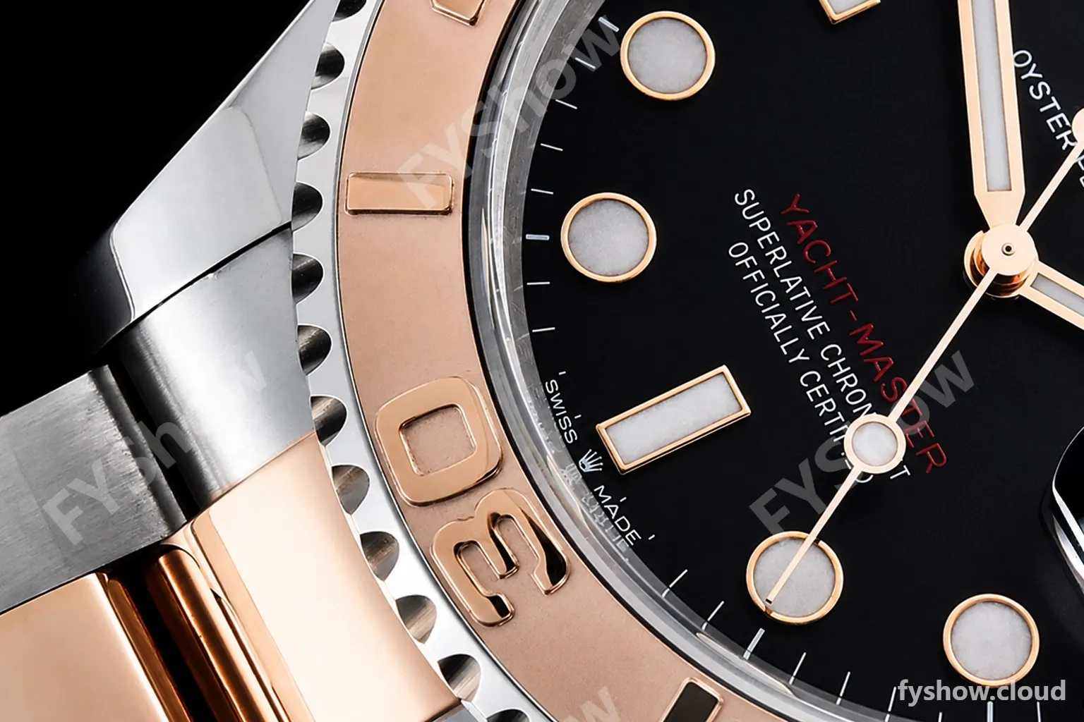 Rolex - YachtMaster 126621 40mm 904 RG/SS Black VSF VS3235 - Image 7