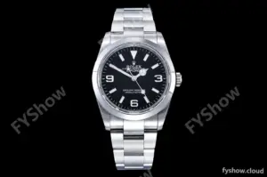 Rolex - Explorer 1 124270 36mm 904L SS/SS Blk GMF V2 VR3230