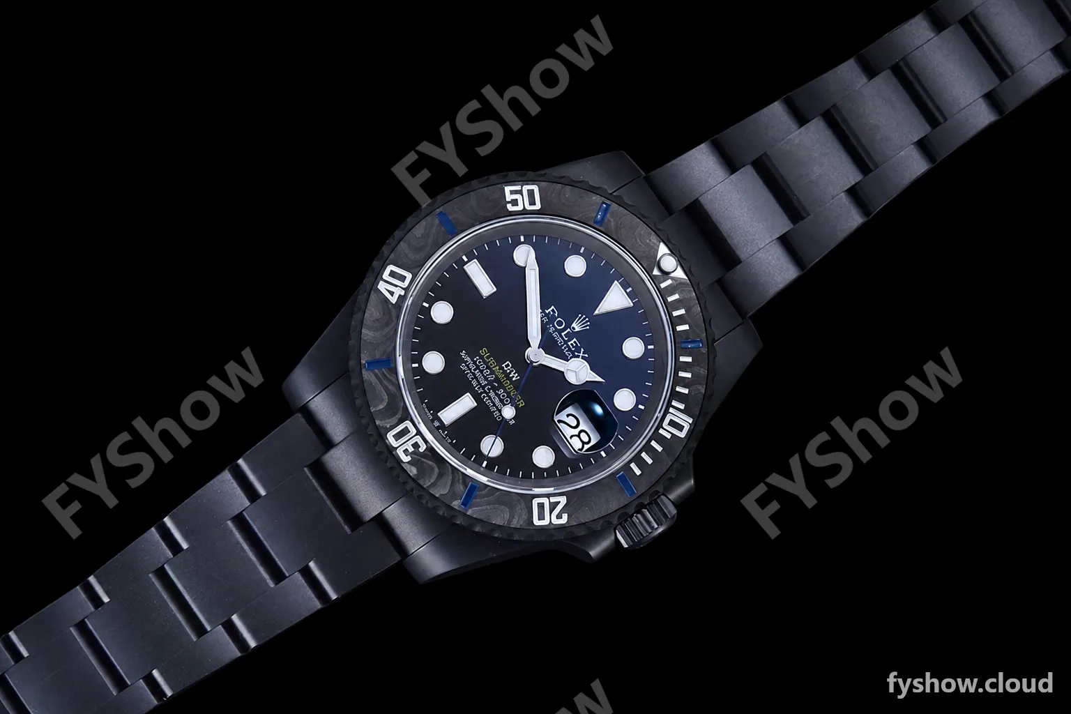Rolex - Submariner DIW FC DLC/DLC G-Blue VSF VS3135 - Image 4