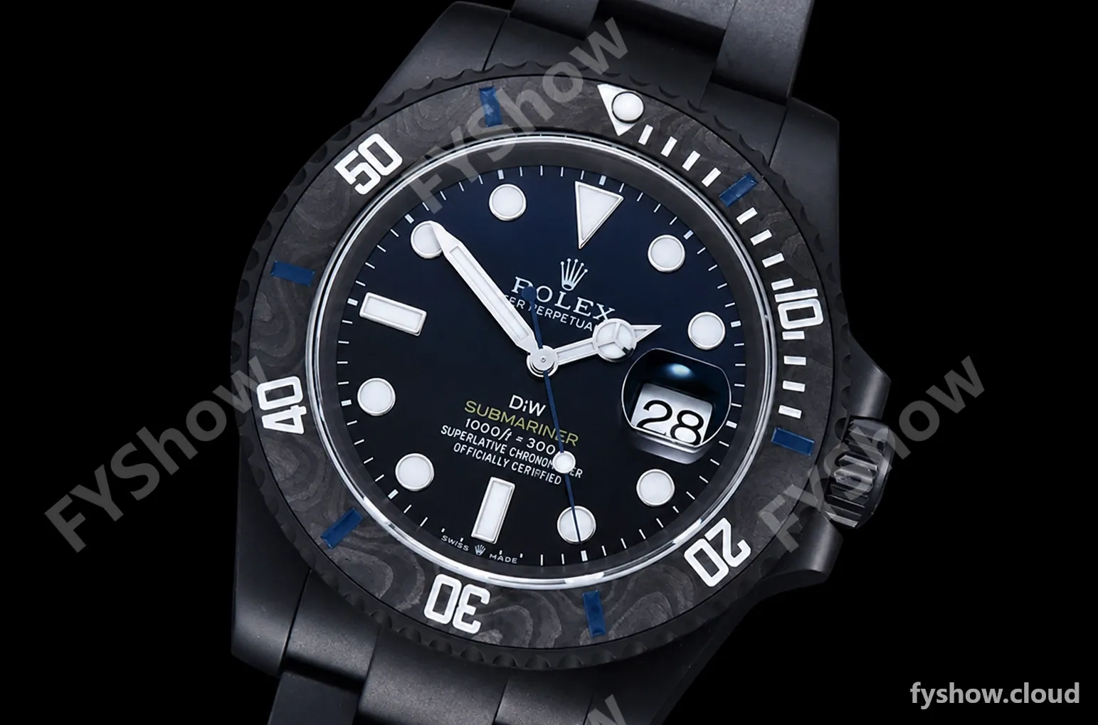 Rolex - Submariner DIW FC DLC/DLC G-Blue VSF VS3135 - Image 5
