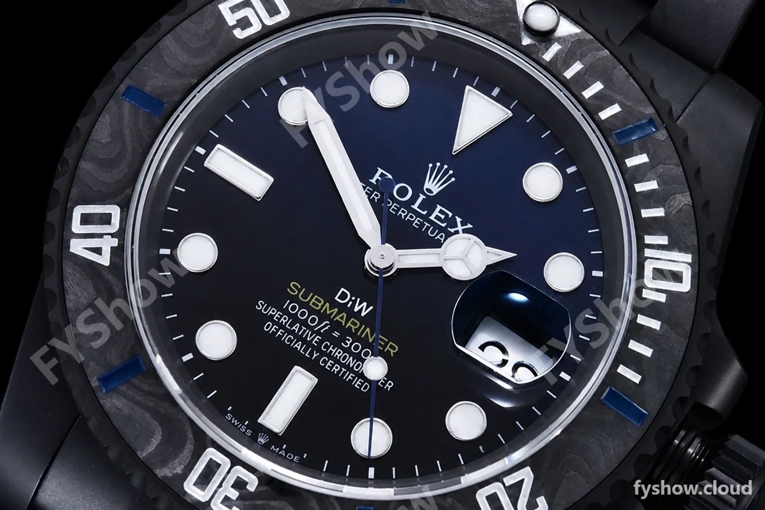 Rolex - Submariner DIW FC DLC/DLC G-Blue VSF VS3135 - Image 6