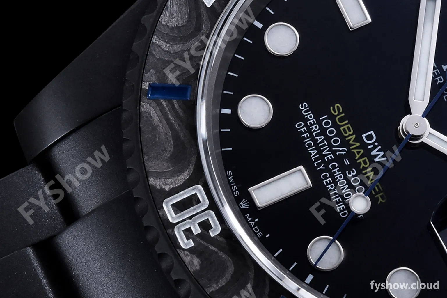 Rolex - Submariner DIW FC DLC/DLC G-Blue VSF VS3135 - Image 8