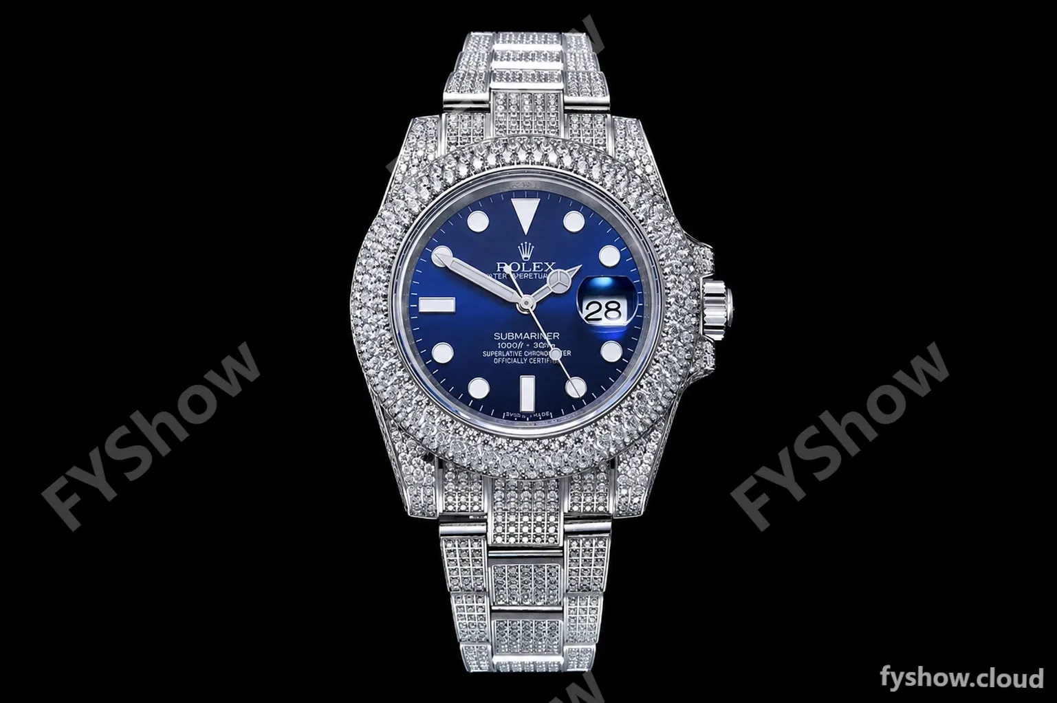 Rolex - Submariner 904 Dia Dia/Dia Blue JVS VR3135