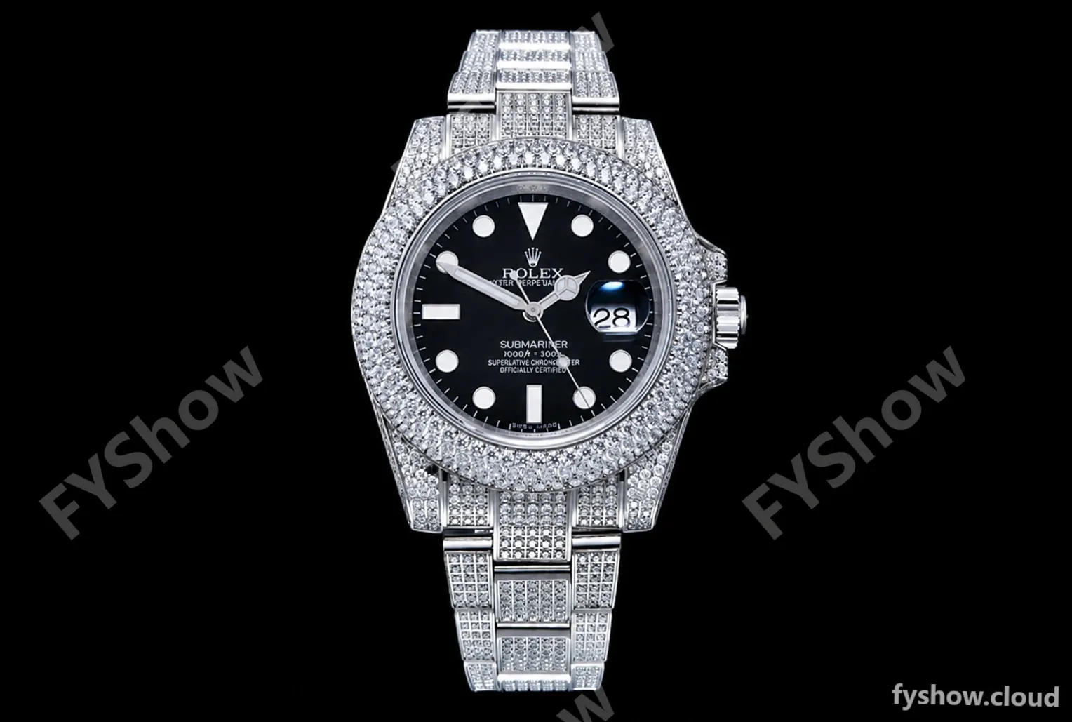 Rolex - Submariner 904 Dia Dia/Dia Black JVS VR3135