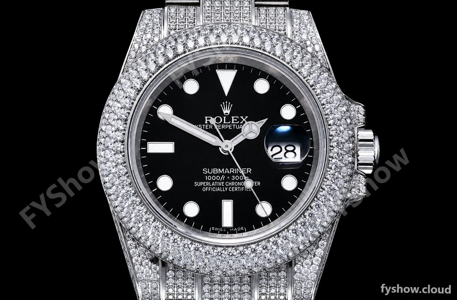 Rolex - Submariner 904 Dia Dia/Dia Black JVS VR3135 - Image 2
