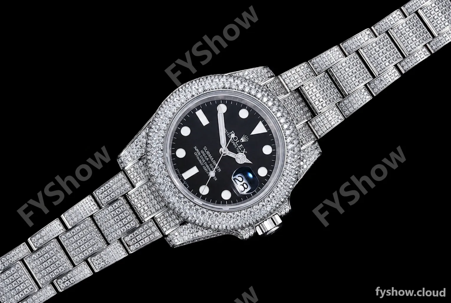 Rolex - Submariner 904 Dia Dia/Dia Black JVS VR3135 - Image 3