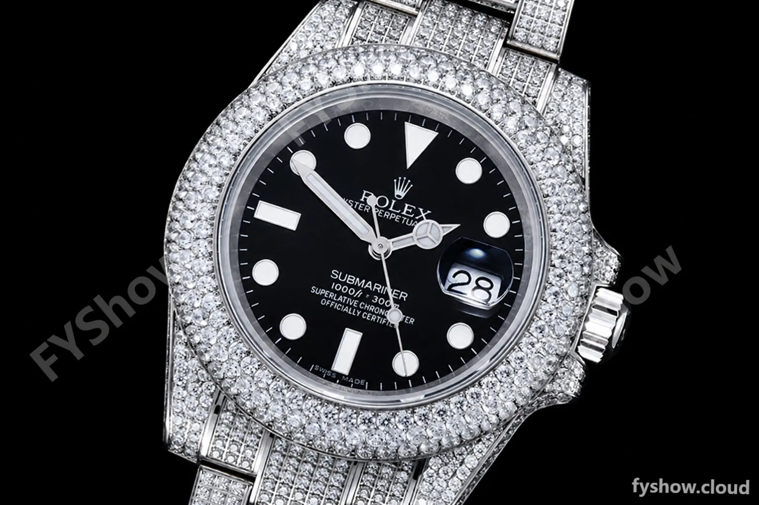 Rolex - Submariner 904 Dia Dia/Dia Black JVS VR3135 - Image 4
