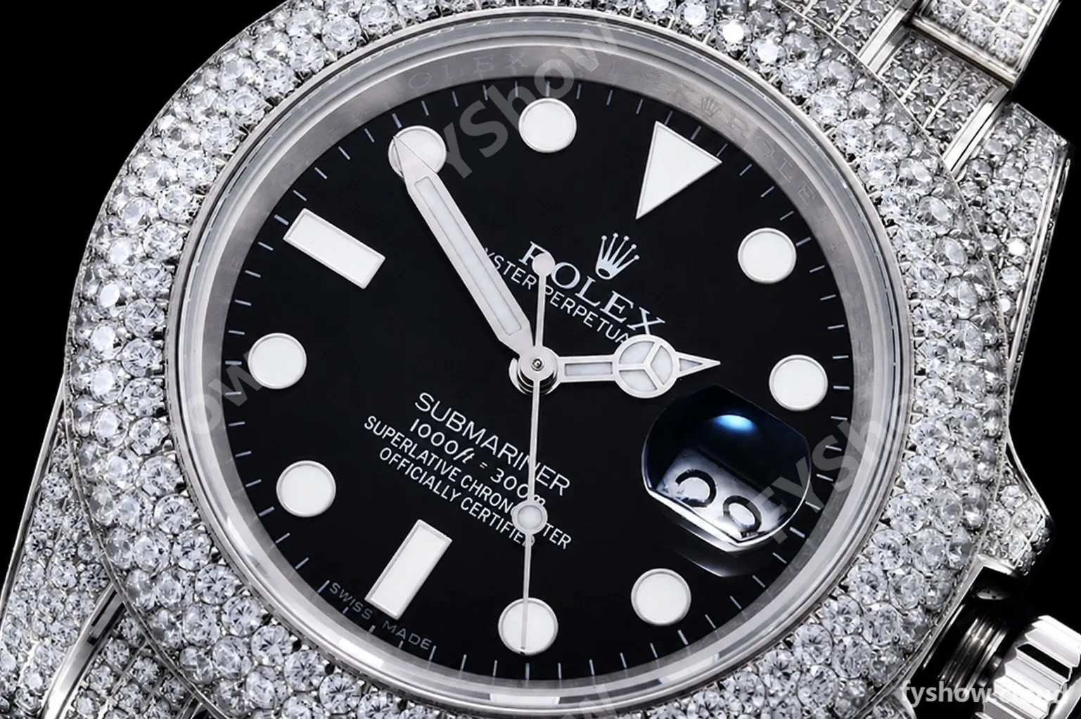 Rolex - Submariner 904 Dia Dia/Dia Black JVS VR3135 - Image 5
