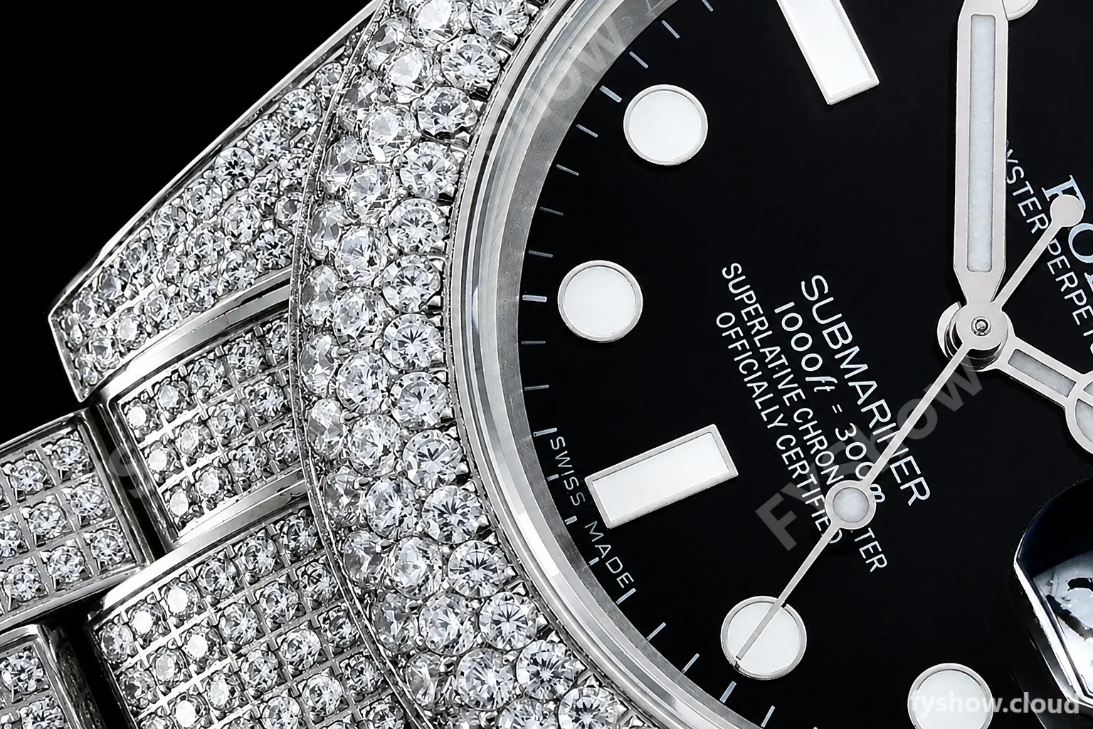 Rolex - Submariner 904 Dia Dia/Dia Black JVS VR3135 - Image 7