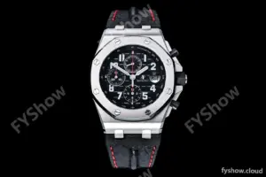 Audemars Piguet - AP ROO Chronograph SS/LE Blk/Num JJF A3126 Mod