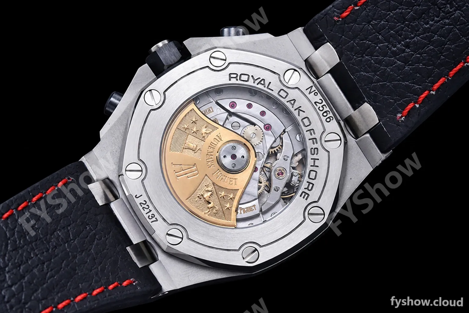 Audemars Piguet - AP ROO Chronograph SS/LE Blk/Num JJF A3126 Mod - Image 12