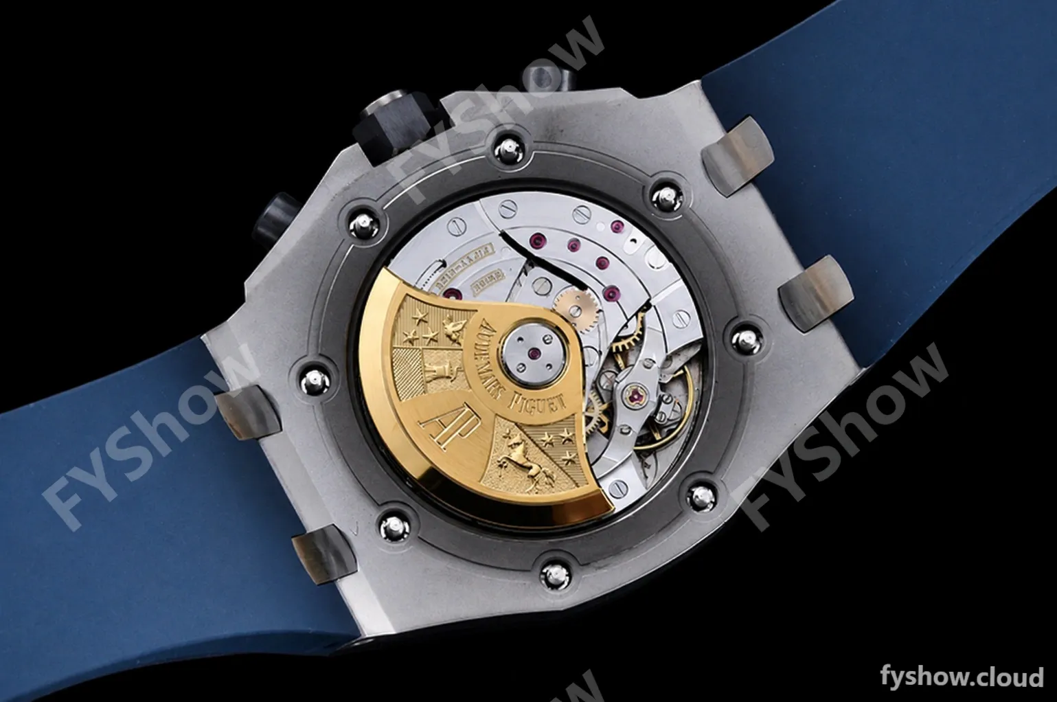 Audemars Piguet - AP ROO Chronograph SS/RU Blue/Num JJF A3126 Mod - Image 19