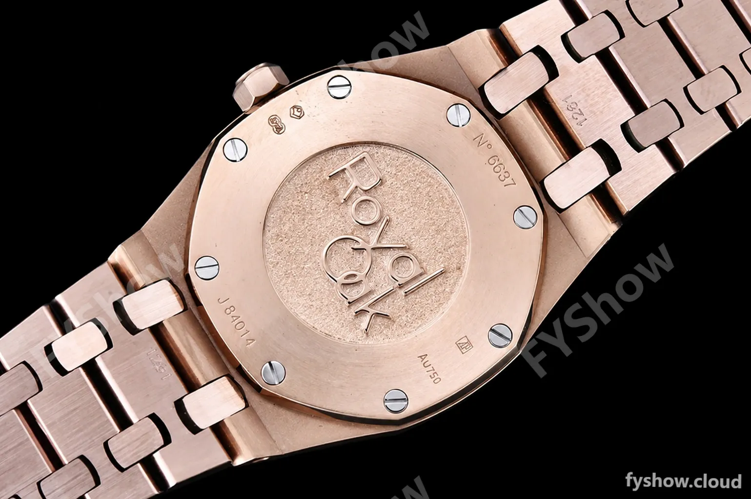 Audemars Piguet - Royal Oak Ladies 67650ST 33mm SS/SS Blue JJF Quartz - Image 18