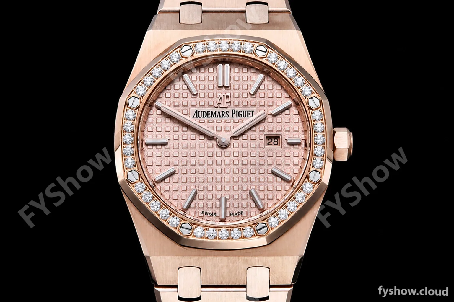 Audemars Piguet - Royal Oak Ladies 67650ST 33mm SS/SS Blue JJF Quartz - Image 2