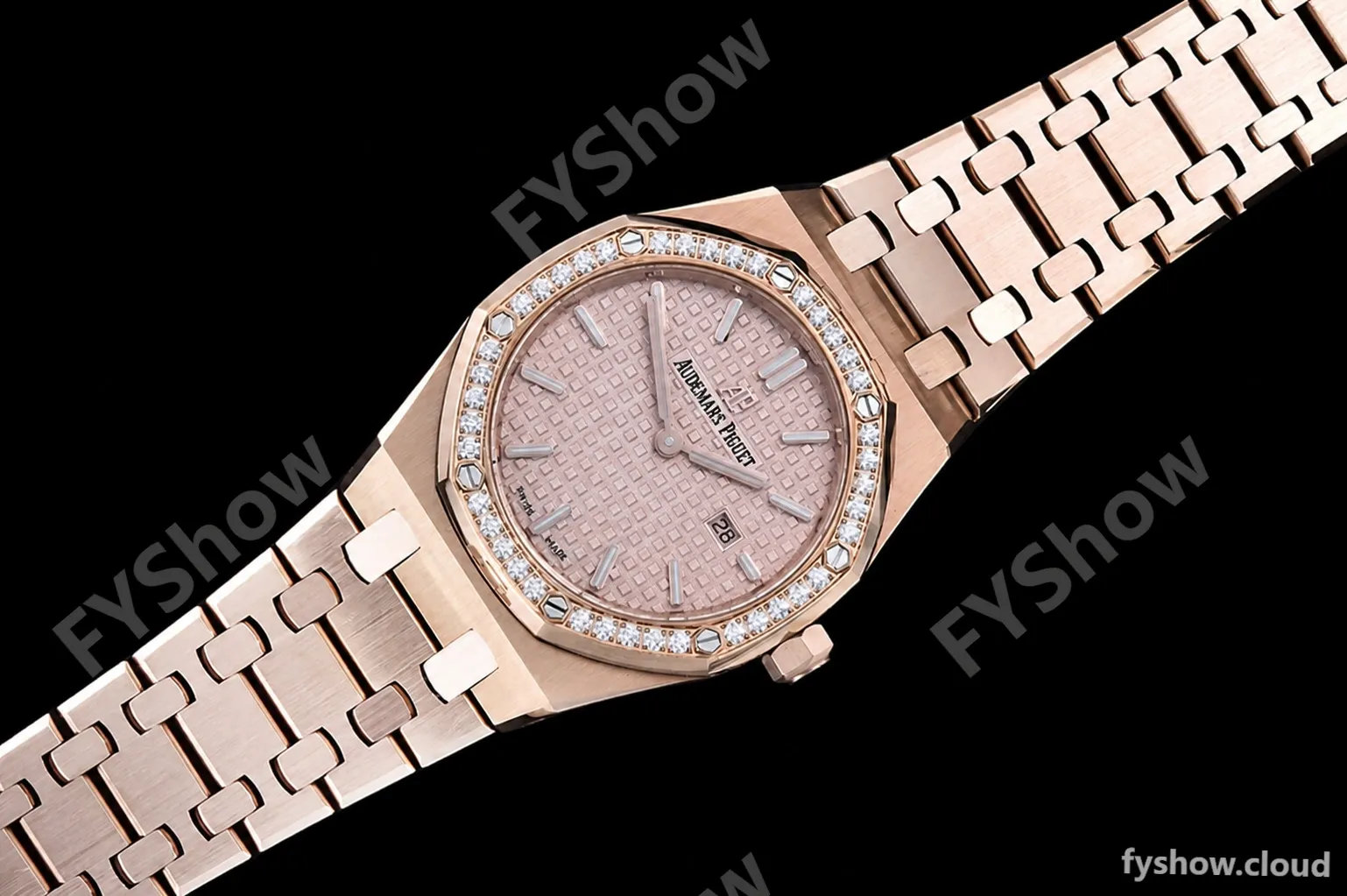 Audemars Piguet - Royal Oak Ladies 67650ST 33mm SS/SS Blue JJF Quartz - Image 3