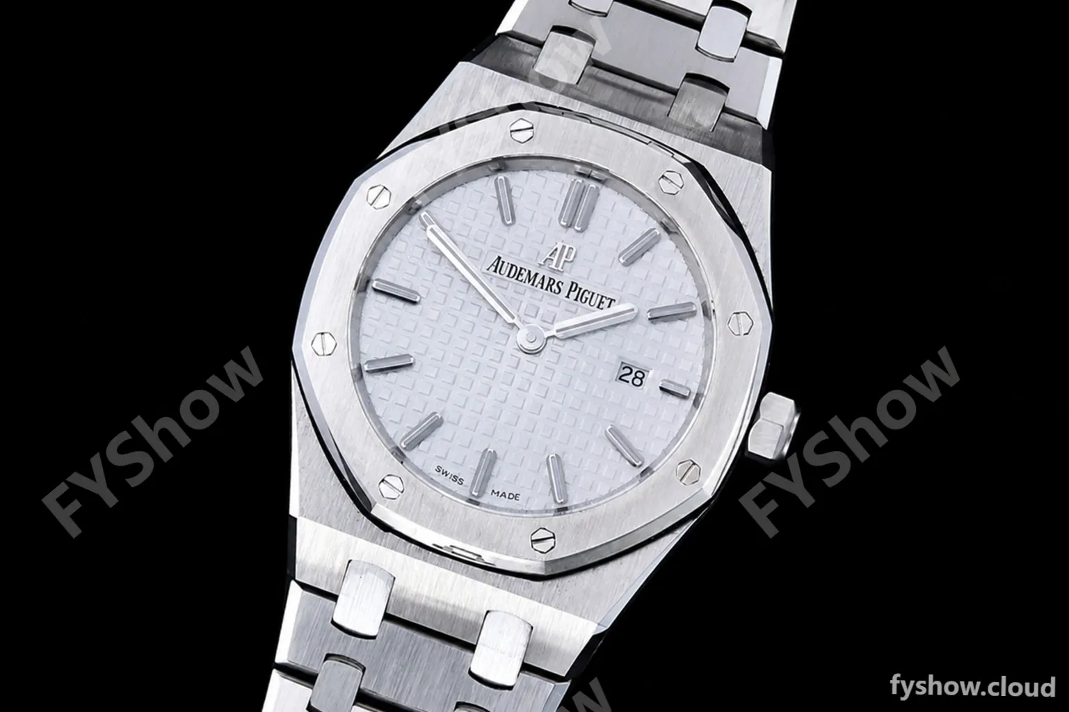 Audemars Piguet - Royal Oak Ladies 67650ST 33mm SS/SS White JJF Quartz - Image 4
