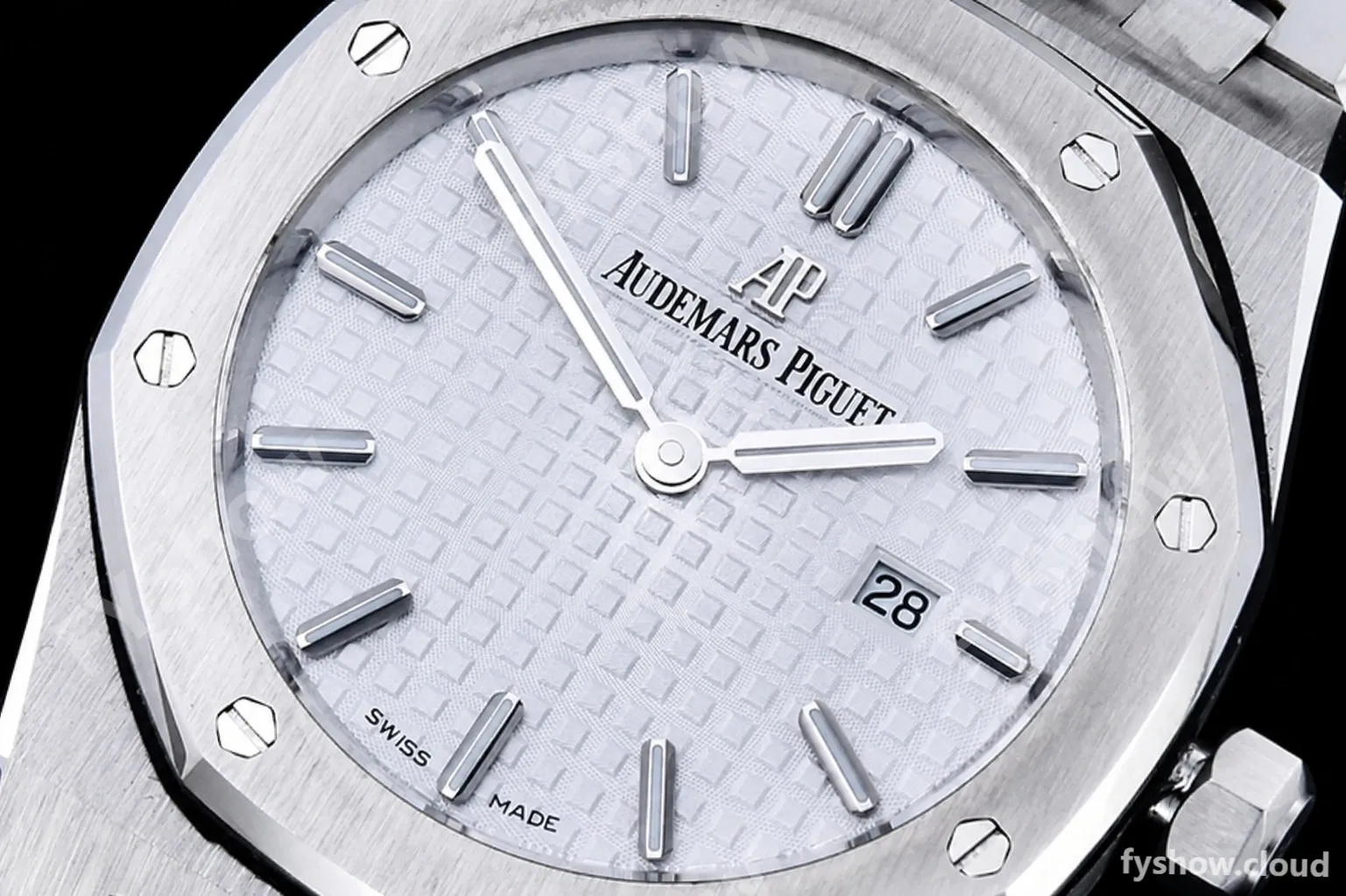 Audemars Piguet - Royal Oak Ladies 67650ST 33mm SS/SS White JJF Quartz - Image 5