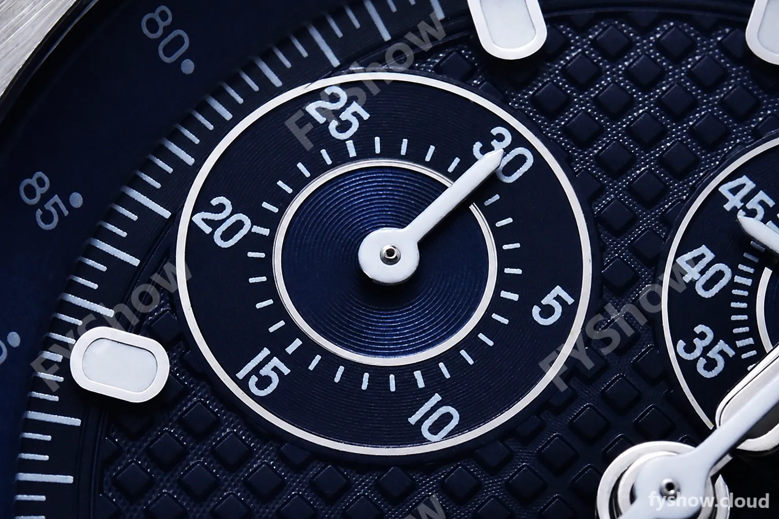 Audemars Piguet - AP ROO Chronograph SS/SS Blue/Dot JJF A3126 Mod - Image 14