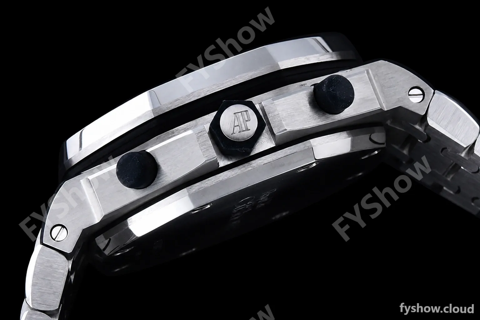Audemars Piguet - AP ROO Chronograph SS/SS Blue/Dot JJF A3126 Mod - Image 15