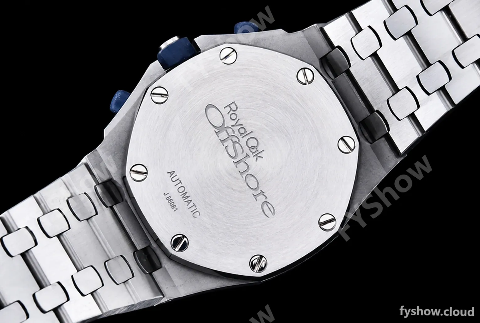 Audemars Piguet - AP ROO Chronograph SS/SS Blue/Dot JJF A3126 Mod - Image 18