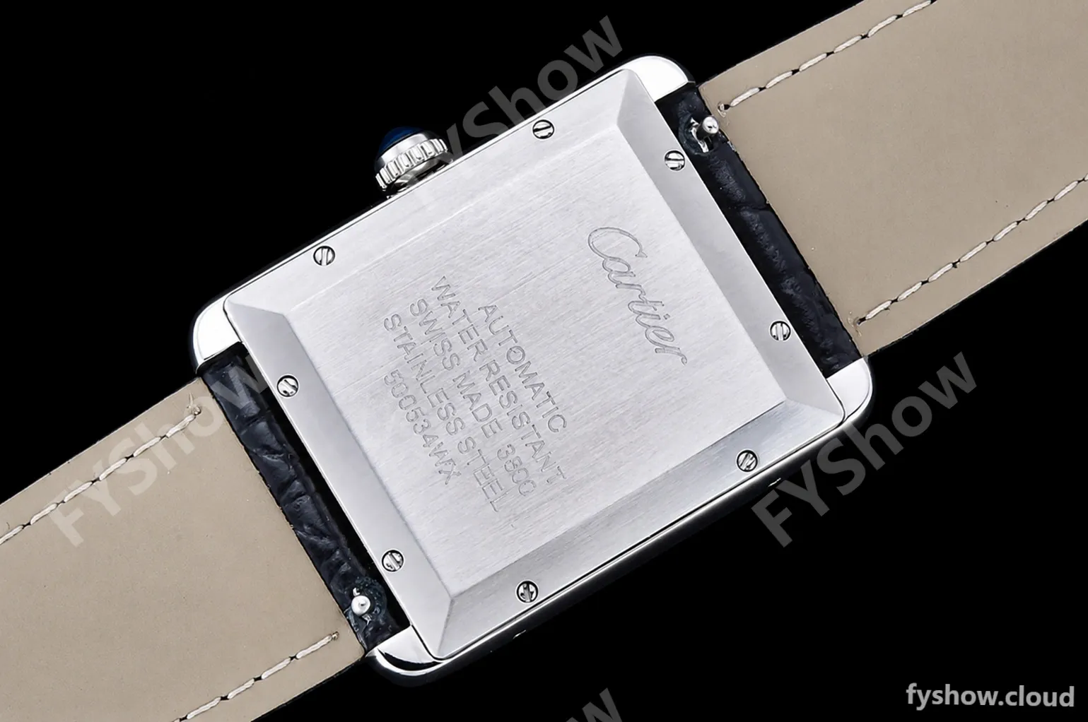 Cartier - Tank Solo Blk-C SS/LE White TWF Miyota 9015 - Image 16