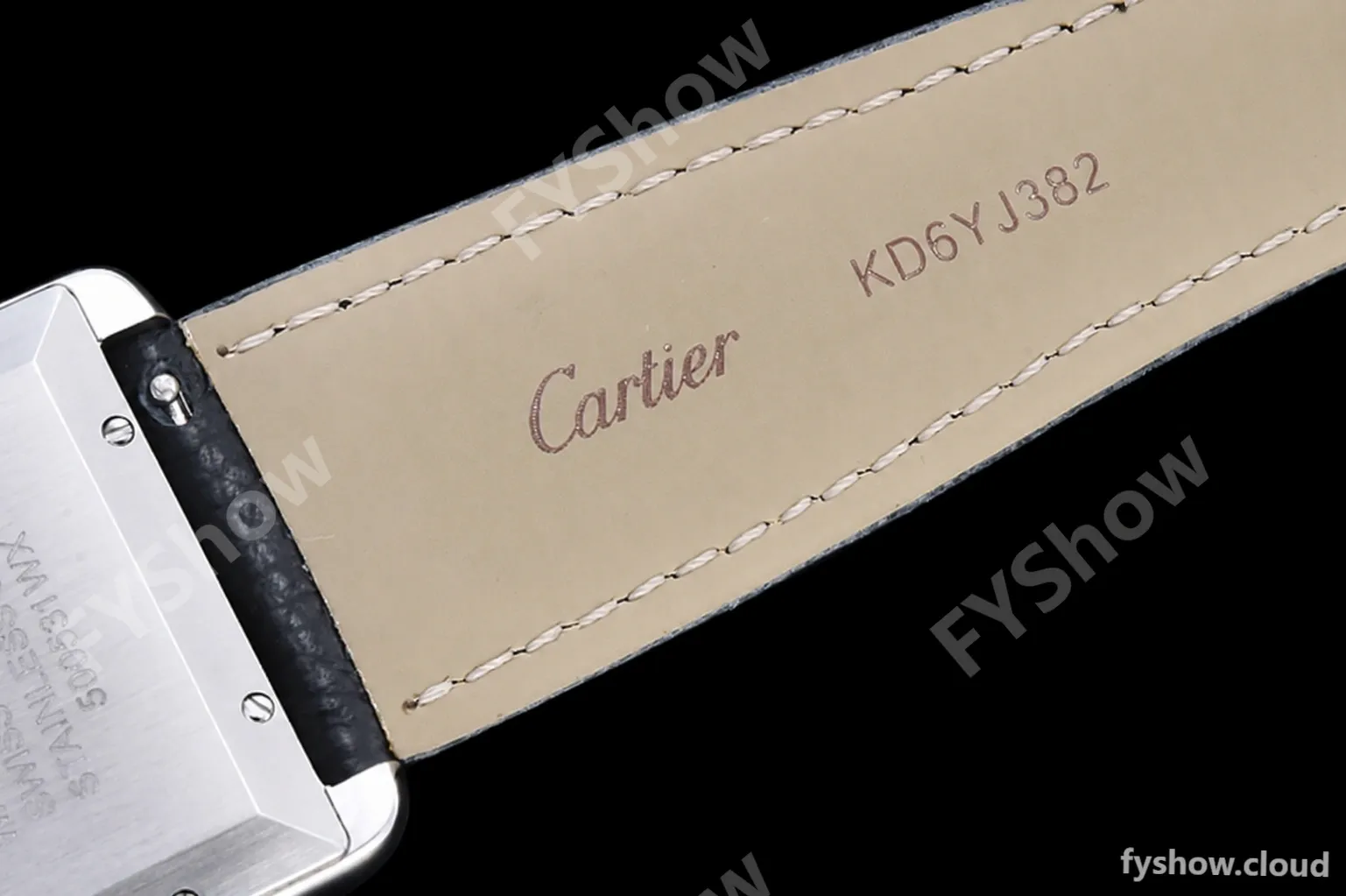Cartier - Tank Solo Blk SS/LE White TWF Miyota 9015 - Image 17