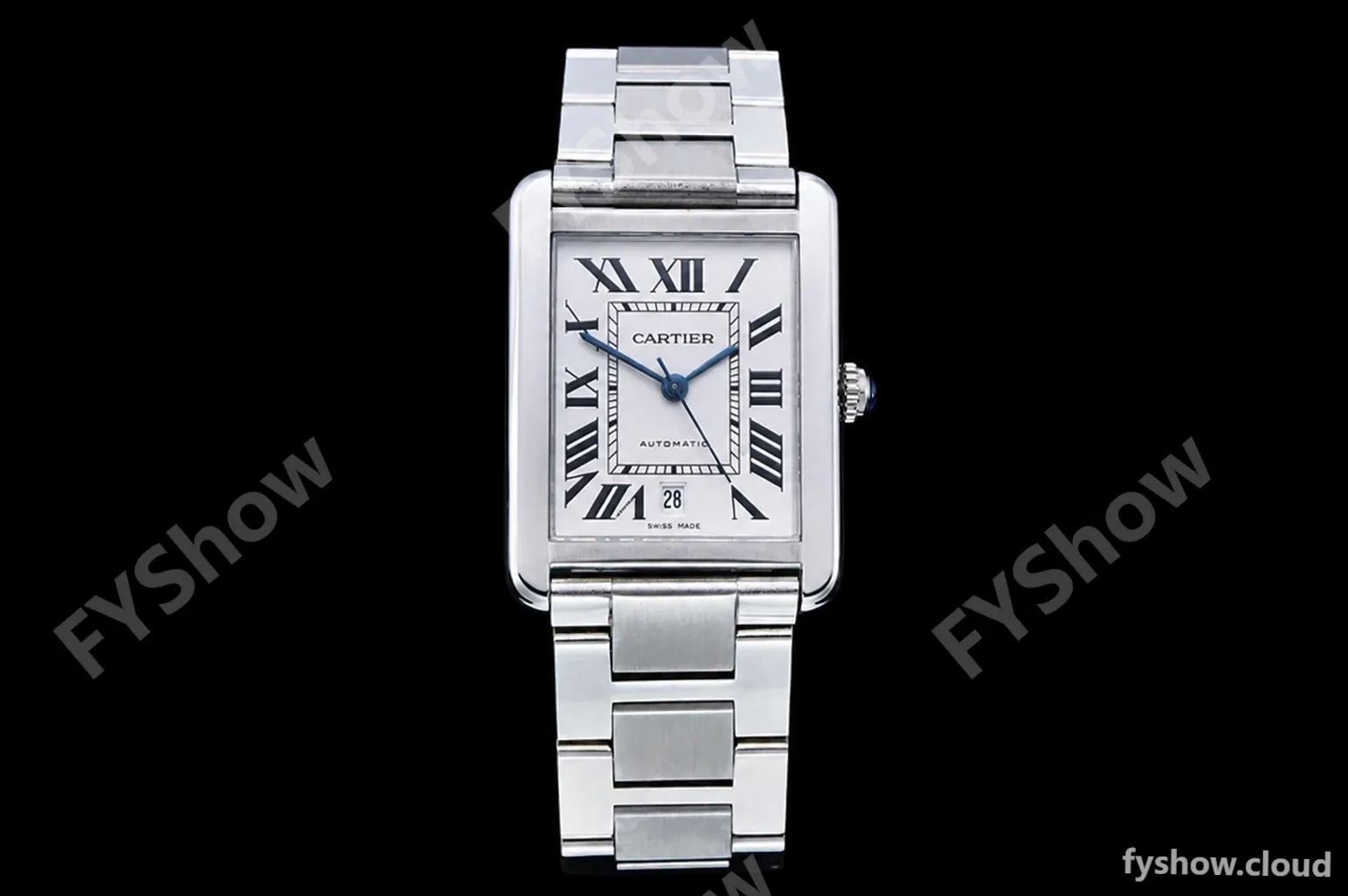 Cartier - Tank Solo SS/SS White TWF Miyota 9015