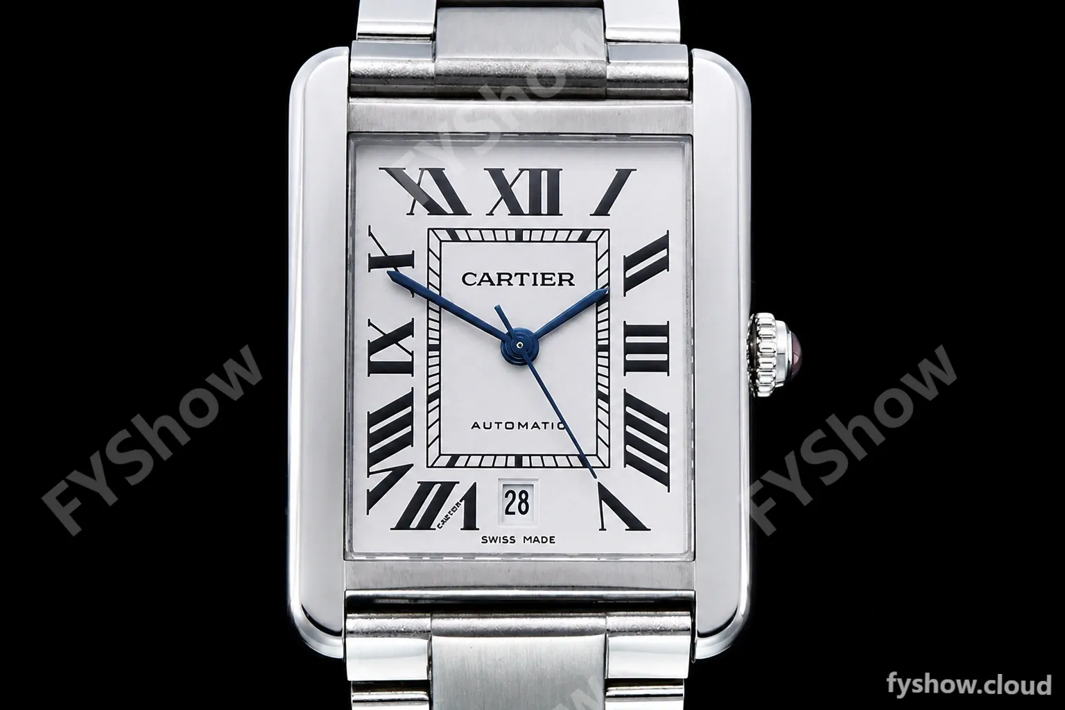 Cartier - Tank Solo SS/SS White TWF Miyota 9015 - Image 2