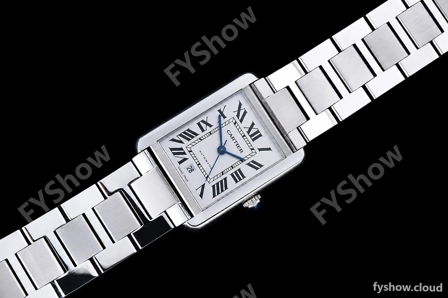 Cartier - Tank Solo SS/SS White TWF Miyota 9015 - Image 4