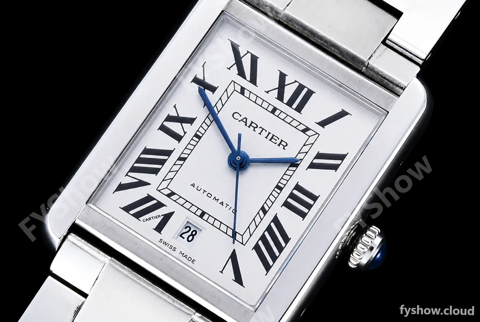 Cartier - Tank Solo SS/SS White TWF Miyota 9015 - Image 6