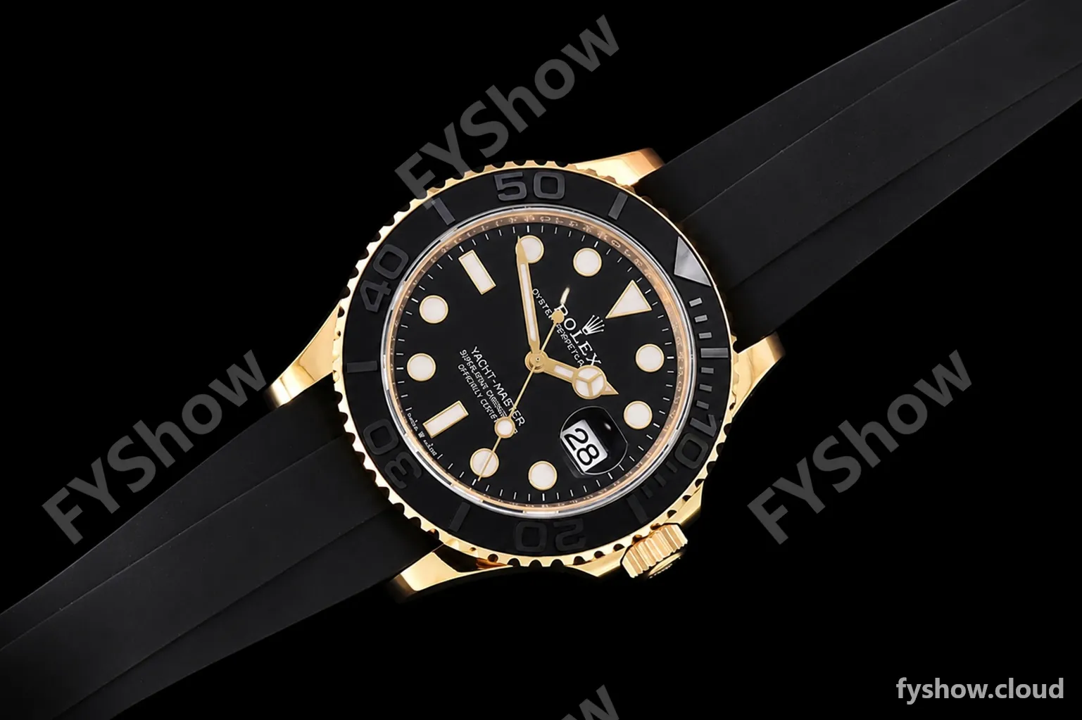 Rolex - YachtMaster 226658 42mm YG/RU Blk VSF VS3235 - Image 3
