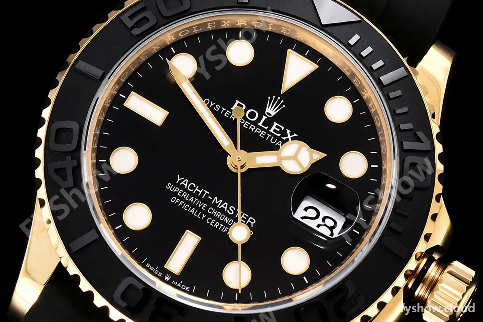 Rolex - YachtMaster 226658 42mm YG/RU Blk VSF VS3235 - Image 5
